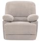 CorLiving Lea Reclining Console Sofa with Cupholders in Beige Fabric, , large