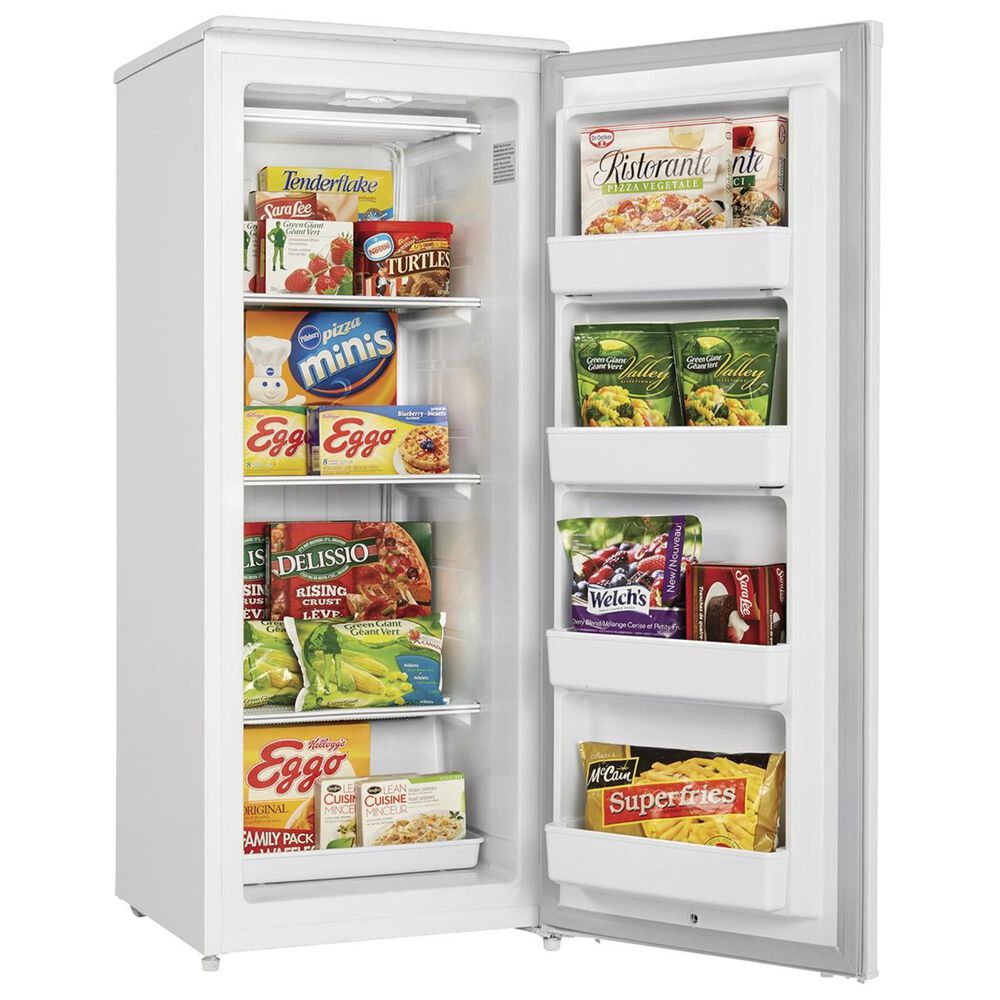 Danby 8.5 Cu. Ft. Freestanding Upright Freezer in White, , large