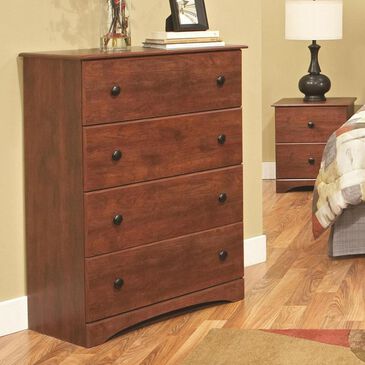 Lemoore 4-Drawer Chest in Cinnamon Fruitwood, , large