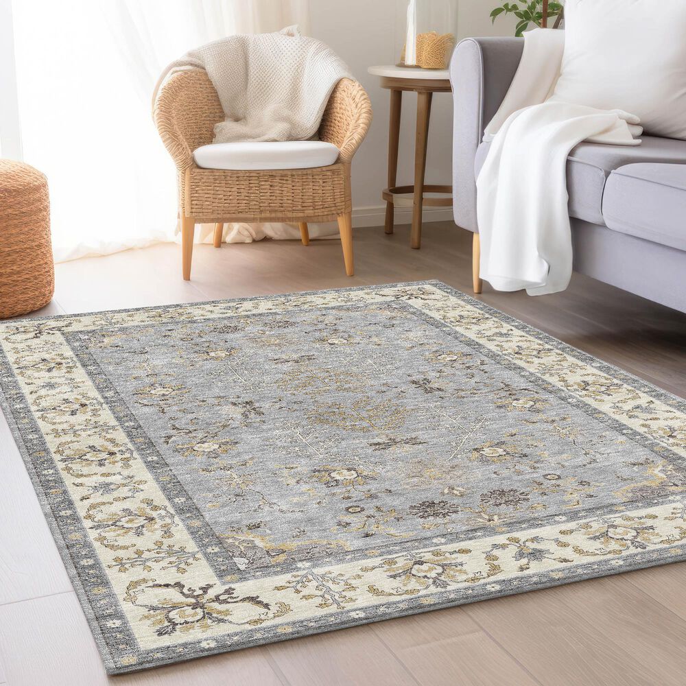 Dalyn Rug Company Hatay 8&#39; x 10&#39; Gray Area Rug, , large
