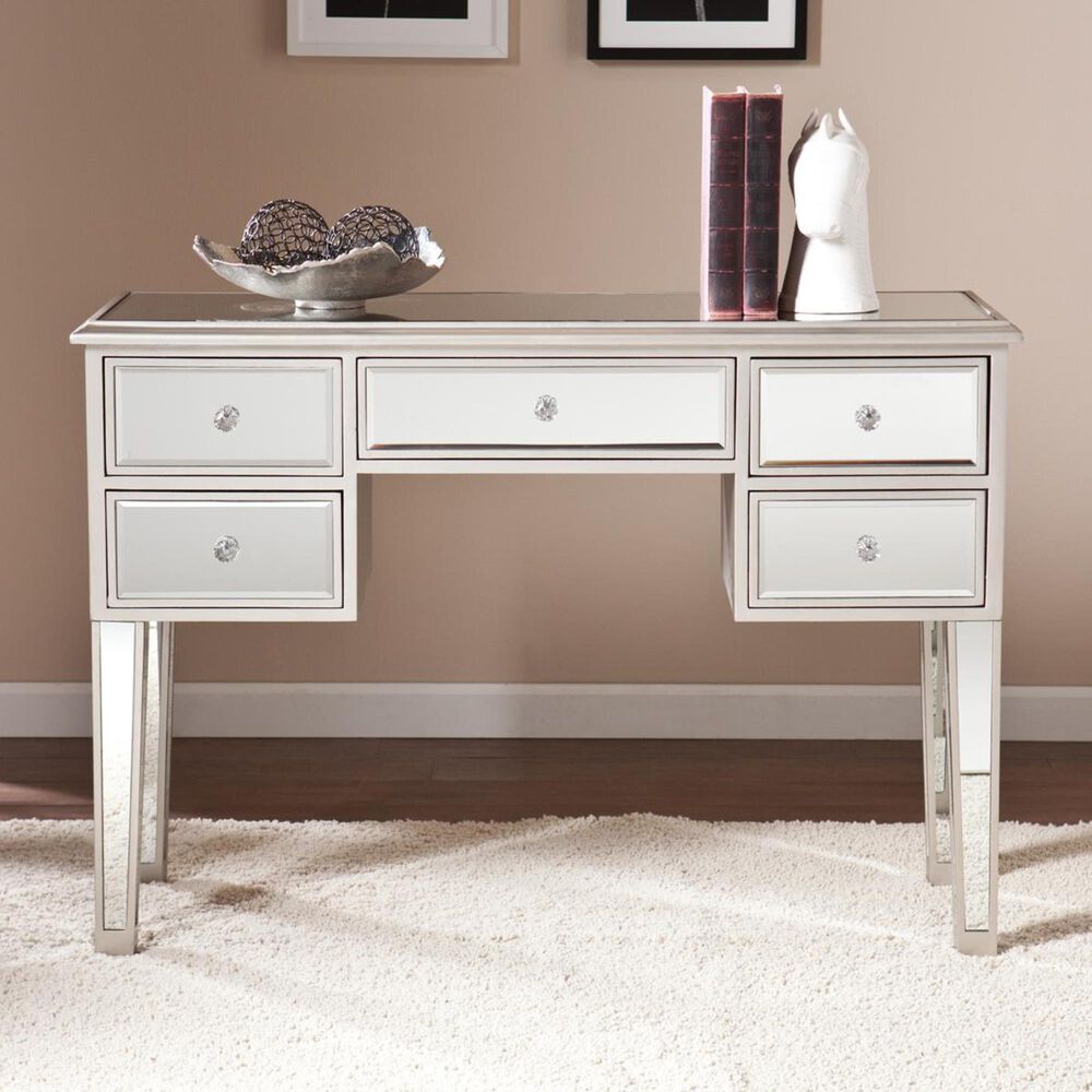 Southern Enterprises Mirage Mirrored Console, , large