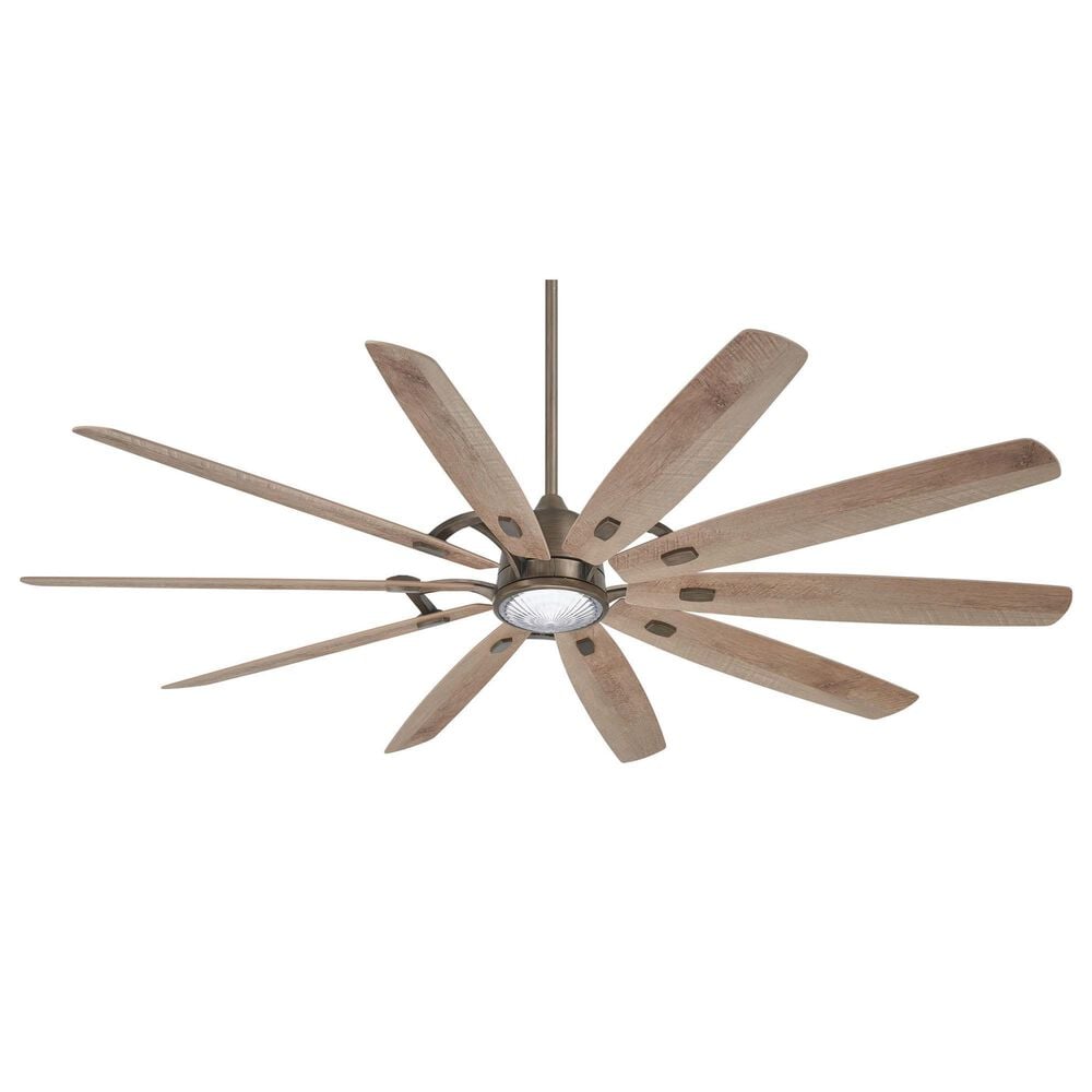 Minka-Aire Barn H20 84" Indoor/Outdoor Ceiling Fan with LED Light in Heirloom Bronze, , large