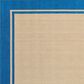 Oriental Weavers Cayman 5594B 9"10" x 12"10" Sand and Blue Area Rug, , large