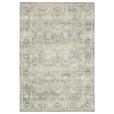 Oriental Weavers Savoy Mayfield 28107 5"3" x 7"3" Green Area Rug, , large