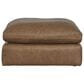 Ashley Emilia Oversized Accent Ottoman in Caramel, , large
