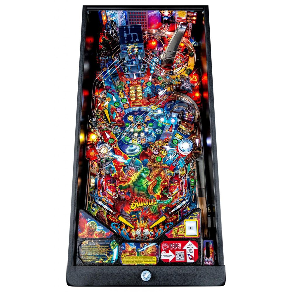 Stern Pinball Godzilla Pro Edition Pinball Machine in Multicolor, , large