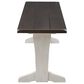 Ashley Darborn 62" Bench in Light Gray and Brown Cherry, , large