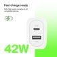 Belkin BoostCharge 42W Dual Wall Charger PD in White, , large