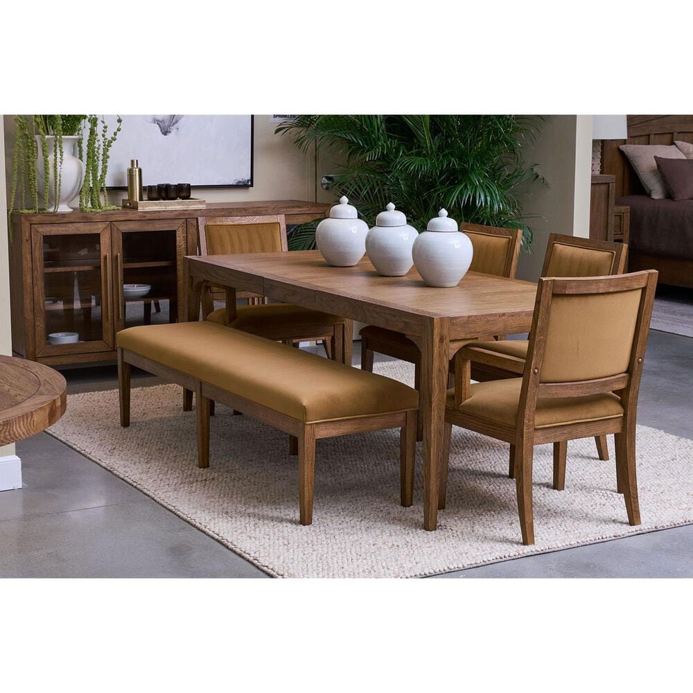 Shannon Hills Halbrooke Dining Arm Chair in Nutmeg Oak, , large