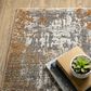 Oriental Weavers Hayden 9"10" x 12"10" Grey and Gold Area Rug, , large