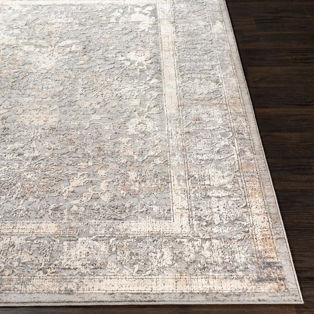 Surya Alpine ALP-2307 2&#39; x 2&#39;11&quot; Light Gray, Taupe, Medium Brown, Gray and Charcoal Area Rug, , large