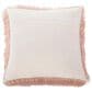 Safavieh Shag 20"x20" Pillow in Blush, , large
