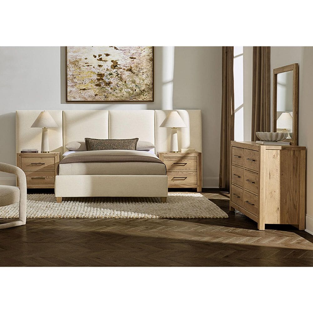 Viceray Collections Joinery Dresser Mirror in Natural Oak, , large