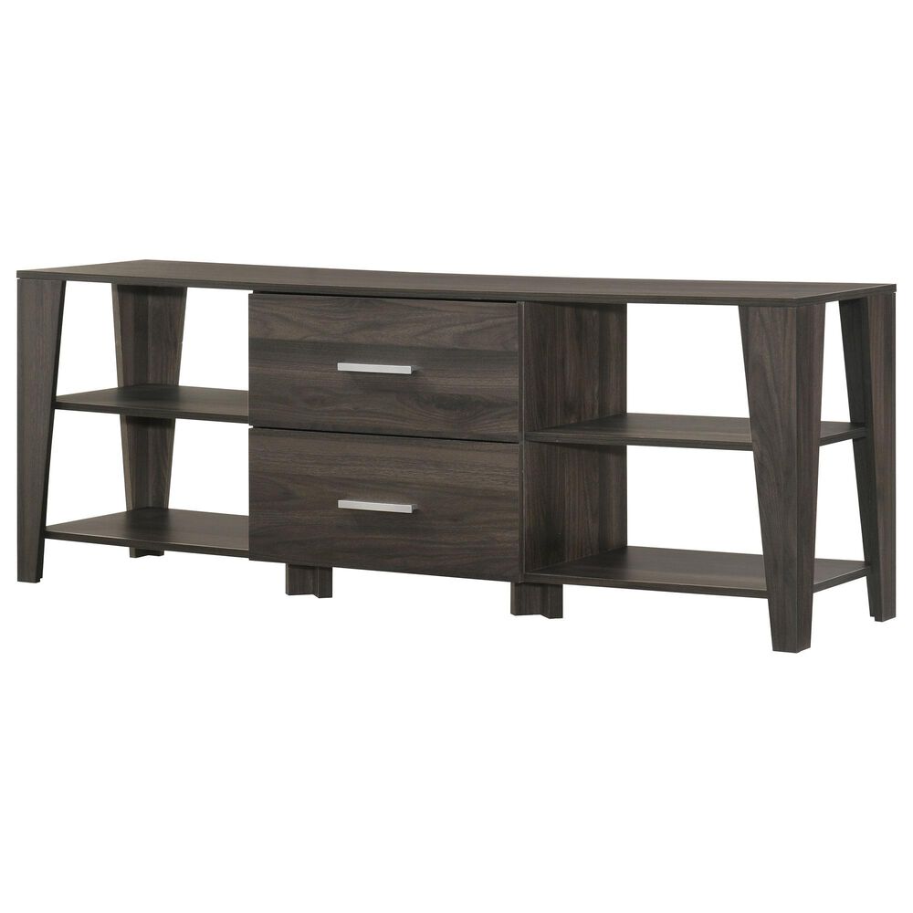 Everly Living Naya 60" TV Stand in Gray, , large