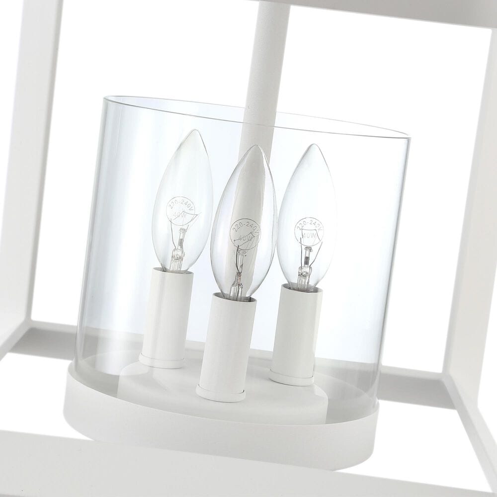 Golden Lighting Smyth 3-Light Convertible Pendant in Natural White, , large