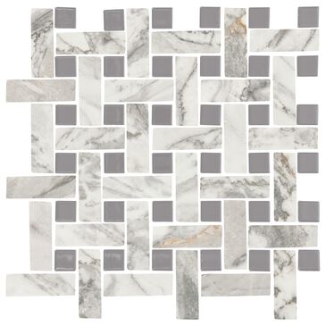 Dal-Tile Divinium  Zion 13-1/8"" x 13-1/8"" Ceramic Mosaic Sheet, , large