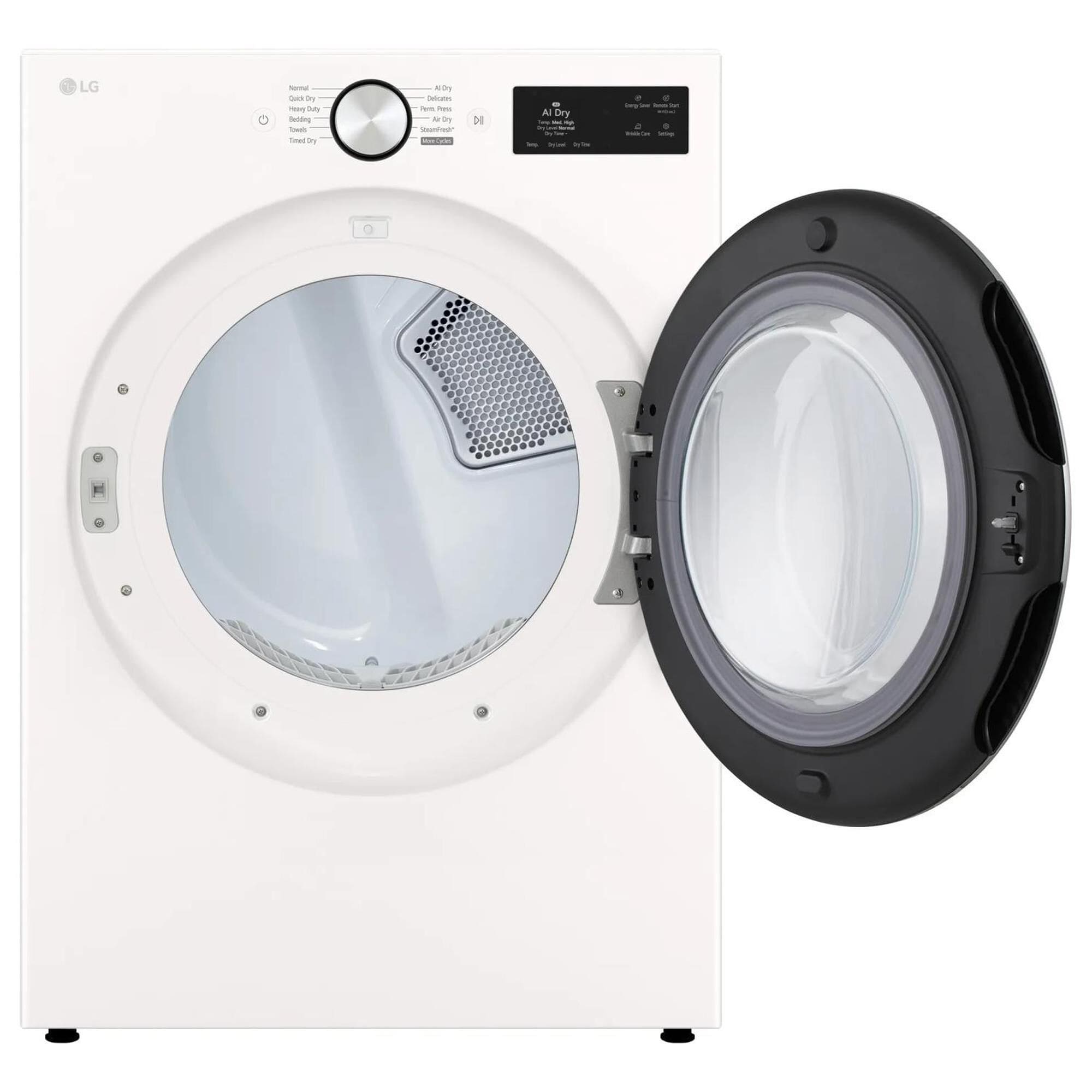 LG 7.4 Cu. Ft. Smart Front Load Gas Dryer with TurboSteam in