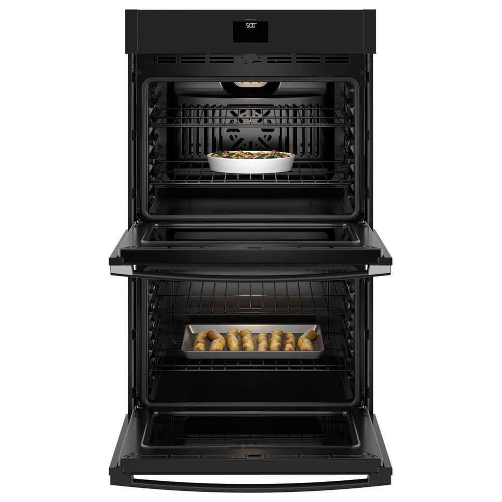 GE Appliances 30&quot; Double Electric Wall Oven with No Preheat Air Fry in Black, , large
