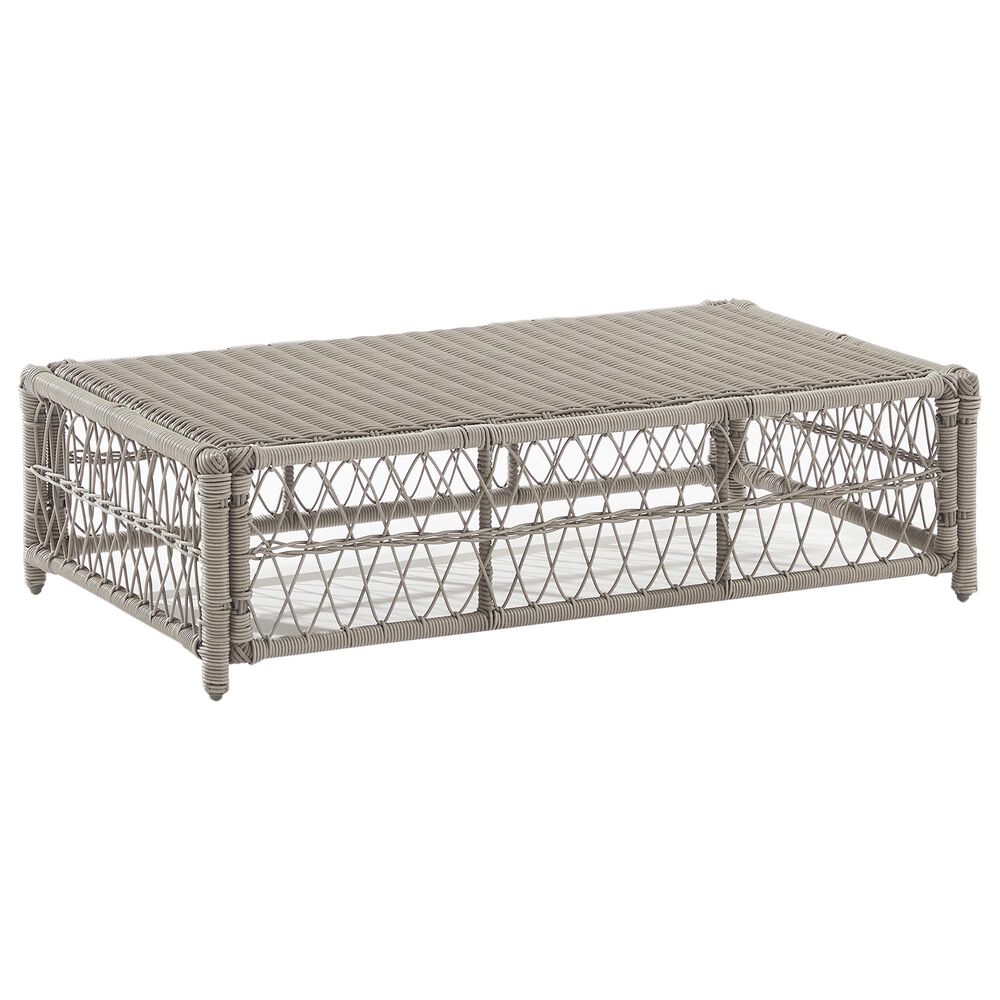 Crosley Furniture Thatcher Patio Coffee Table in Creme - Table Only, , large