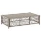Crosley Furniture Thatcher Patio Coffee Table in Creme - Table Only, , large