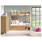 St Claire Home Today"s Traditions Twin over Full Bunk Bed in Natural Hickory, , large