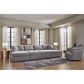 Ashley Modmax 4-Piece Sectional with Double Chaise in Granite, , large