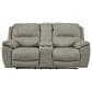 Ashley Next-Gen Gaucho Power Reclining Loveseat with Console in Putty, , large