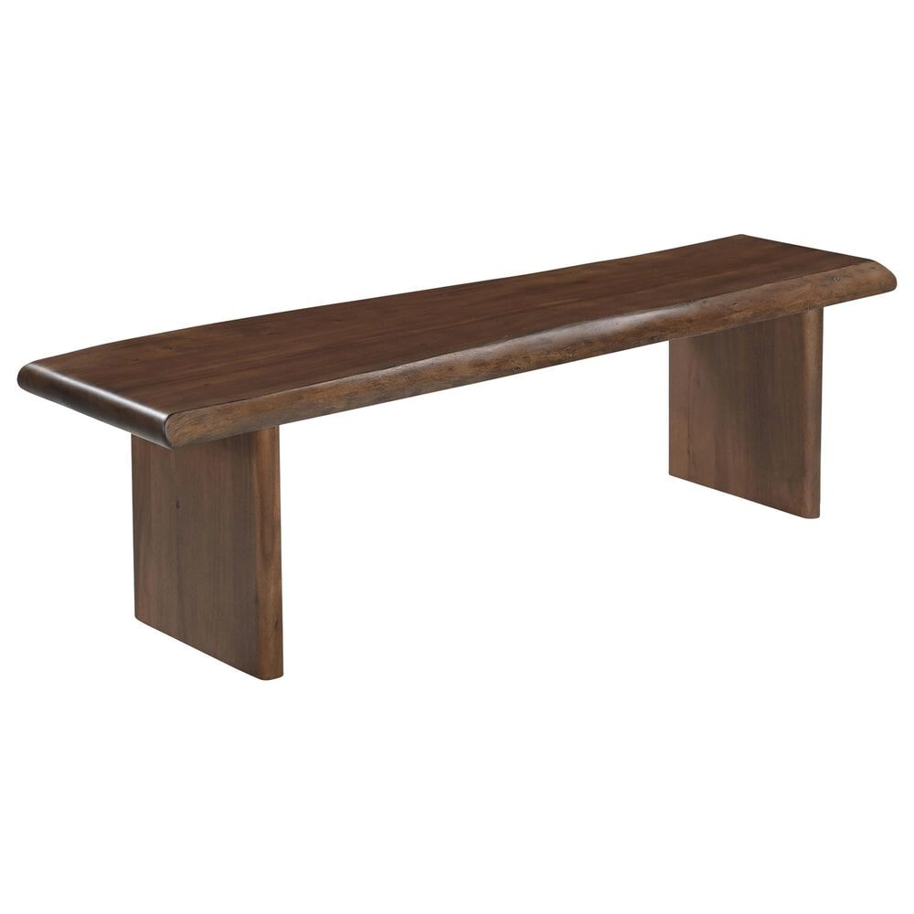 Moe"s Home Collection Lila Dining Bench in Large Brown, , large