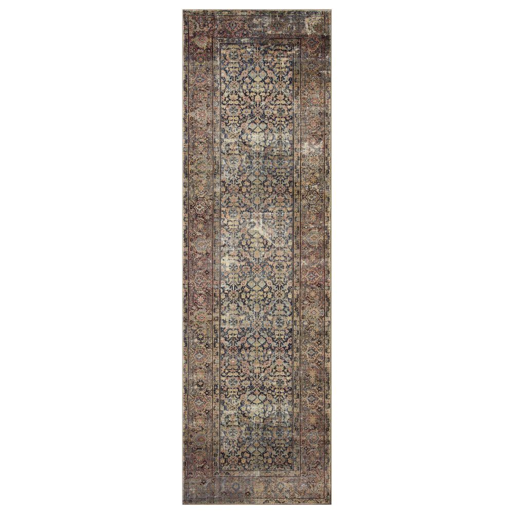 Amber Lewis x Loloi Morgan 2"3" x 7"6" Denim and Multicolor Runner, , large
