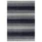 Radici USA Sondrio 9" x 12" Black Area Rug, , large