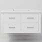 Lexora Home Castor 36" Single Bathroom Vanity in White with 2 cm White Quartz Top and Rectangular Sink, , large