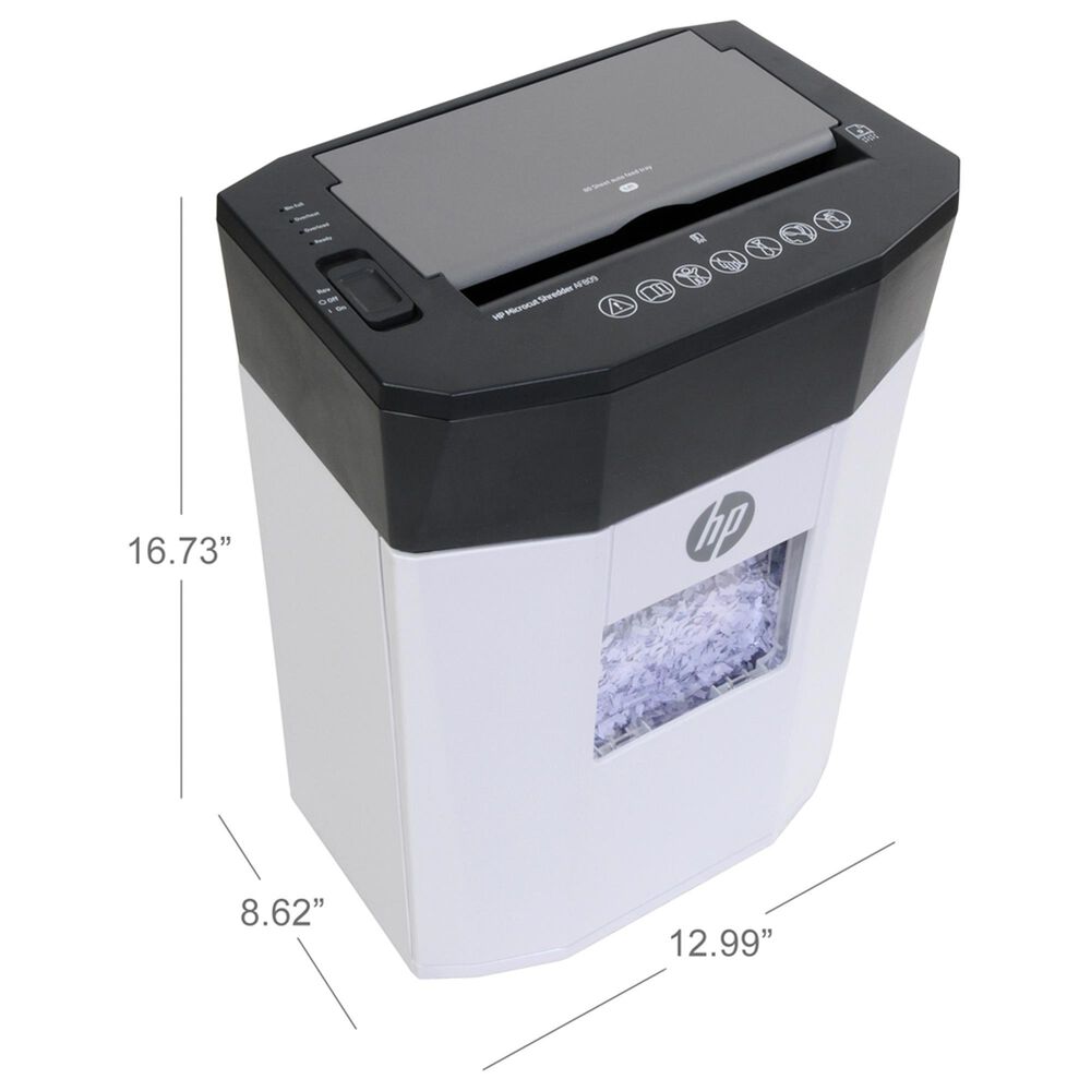 HP 80 Sheets Autofeed Microcut Shredder in White, , large