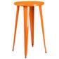 Flash Furniture 24" Round Bar Table in Orange, , large