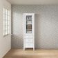 James Martin Vanities Brittany 24" Linen Cabinet in Bright White, , large
