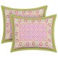 J. Queen New York Shiloh 3-Piece Full/Queen Comforter Set in Pink, Green and Orange, , large
