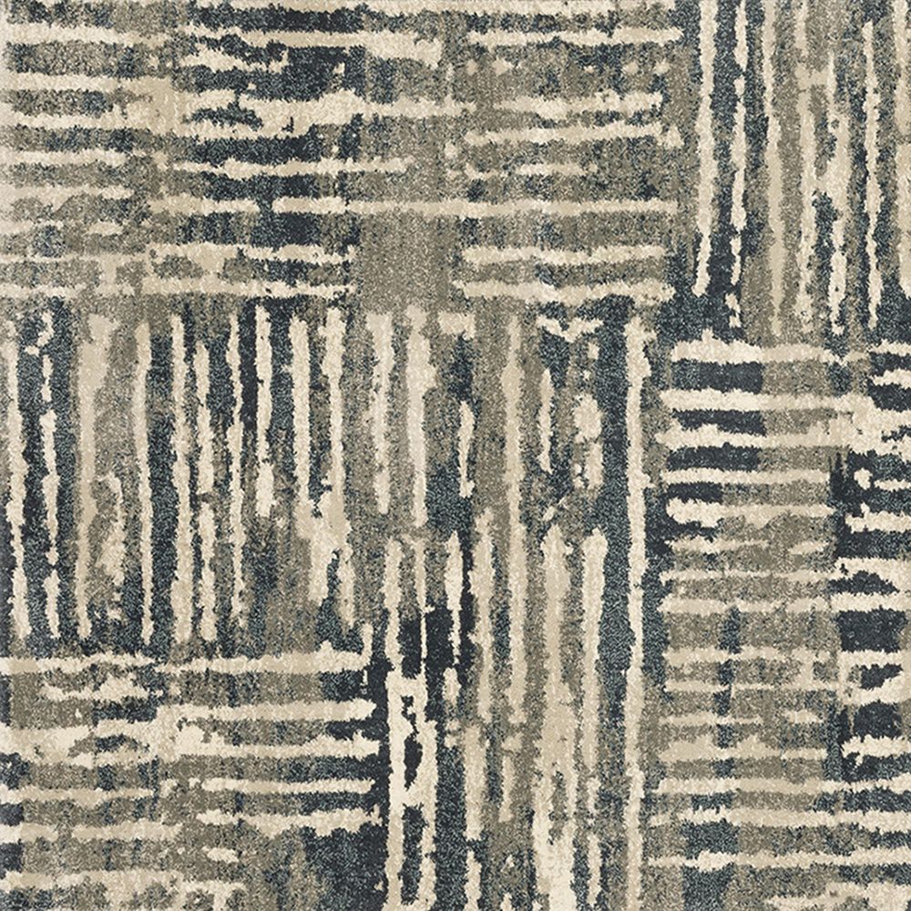 Oriental Weavers Carson Davis 745C 2&#39;3&quot; x 7&#39;6&quot; Blue Scatter Rug, , large