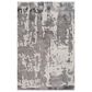 Nourison Prismatic PRS12 3"9" x 5"9" Silver and Grey Area Rug, , large