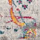 Amer Rugs Montana Transitional 2" x 3" Ivory and Orange Area Rug, , large