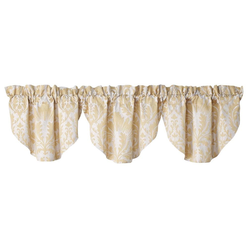 BCP Home Waterford Maia Valance in Gold and Silver (Set of 3), , large