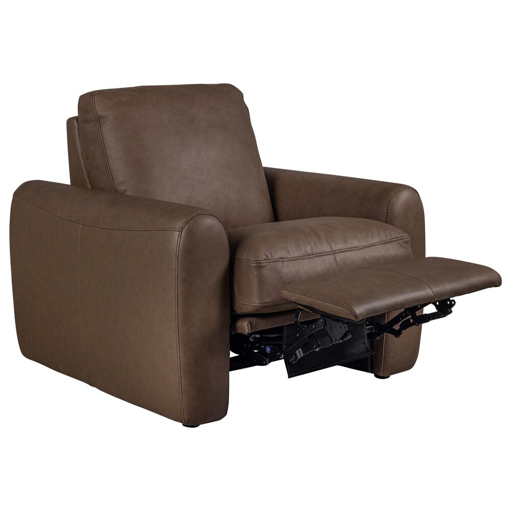 Bassett Avery Zero Gravity Power Recliner in Havana, , large