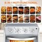 HOMLUX 27.5 Qt Air Fryer Oven in Silver, , large