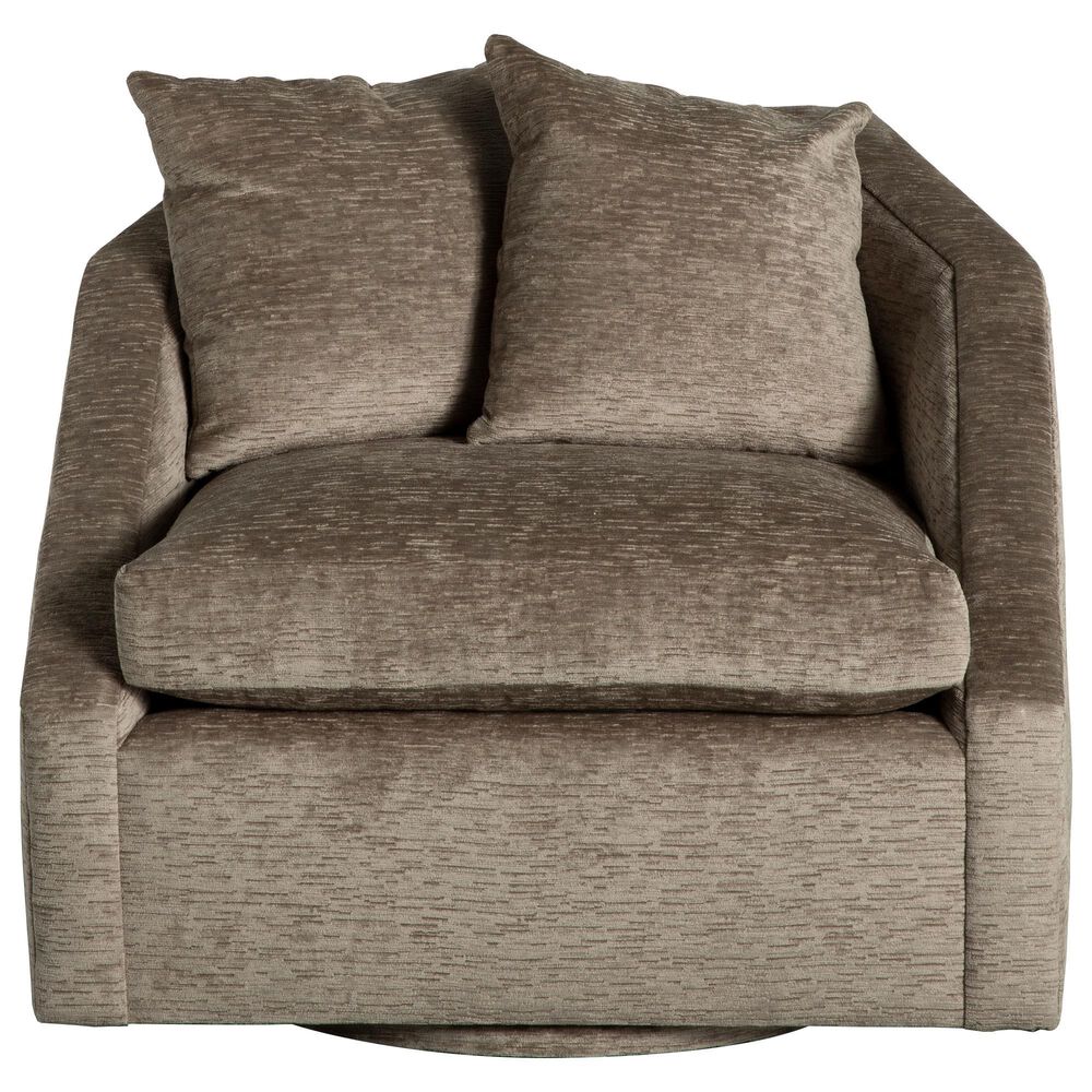 Century Fallon Swivel Chair in Tan, , large