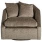 Century Fallon Swivel Chair in Tan, , large