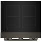 KitchenAid 30" Induction Commercial Range in Black Ore, , large