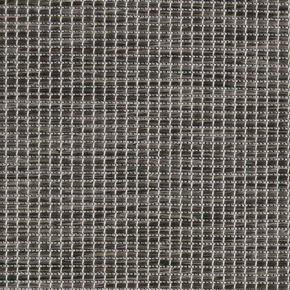 Nourison Positano 8&#39; Round Charcoal Indoor/Outdoor Area Rug, , large