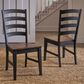A-America Stormy Ridge 6-Piece Dining Set in Chicory and Slate Black, , large