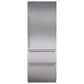 Sub Zero Integrated 30" Tall Door Panel with Tubular Handle Left Hinge in Stainless Steel, , large
