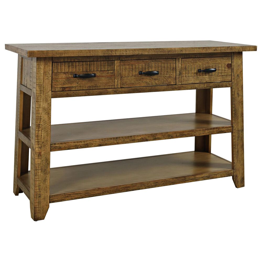 Waltham Telluride Sofa Table in Golden Brown, , large