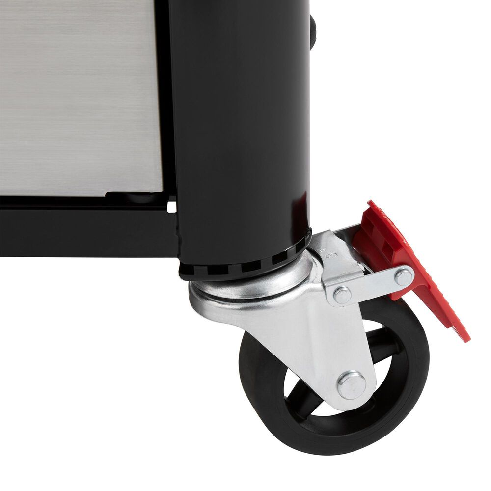 Weber Genesis S-435 Liquid Propane Gas Grill in Stainless Steel, , large