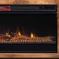 Endress International Graceland 86" Fireplace in Black and Bourbon, , large